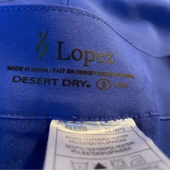 Lopez Desert Dry royal blue golf  skort size 8 - Picture 7 of 8